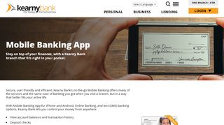 
                            4. Secure Mobile Banking | Mobiliti | Kearny Bank