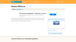 
                            8. Secure Officio (Secure.officio.ca) - Officio! Your Office ...