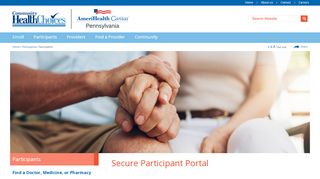 
                            4. Secure Participant Portal | AmeriHealth Caritas Pennsylvania ...