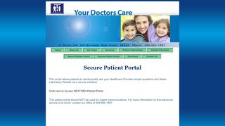 
                            6. Secure Patient Portal - Your Doctors Care