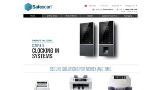 
                            3. Secure solutions for money and time | Safescan.com.hk