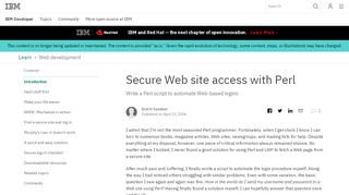 
                            1. Secure Web site access with Perl - ibm.com