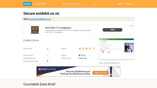 
                            4. Secure.ezidebit.co.nz: Ezidebit Online - easycounter.com