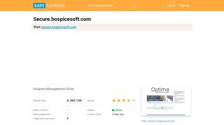 
                            9. Secure.hospicesoft.com: Hospice Management Suite