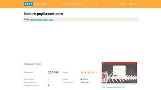 
                            3. Secure.pupilasset.com: PupilAsset login - Easy Counter