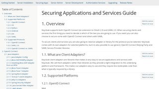 
                            10. Securing Applications and Services Guide - Keycloak