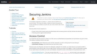 
                            3. Securing Jenkins