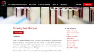 
                            7. Securing Your Campus - info.security.kastle.com