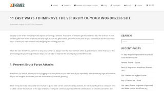 
                            9. Security - 11 Easy Ways to Improve it in Your WordPress Website