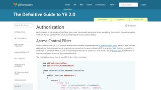 
                            4. Security: Authorization | The Definitive Guide to Yii 2.0 | Yii ...