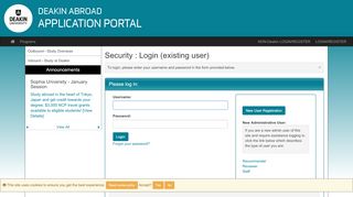 
                            10. Security > Login (existing user) - Deakin …