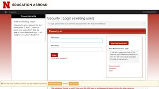 
                            3. Security > Login (existing user) > MyWorld