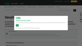 
                            9. Security Loginverfahren | LYNX