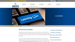 
                            2. Security Officer Training - eLearning I Sunstates Security, LLC