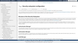 
                            6. Security subsystem configuration - WildFly 8 - Project ...