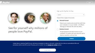 
                            1. See for yourself why millions of people love PayPal.