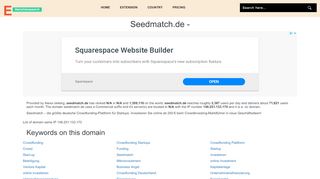 
                            5. Seedmatch.de - elitenicheresearch.com