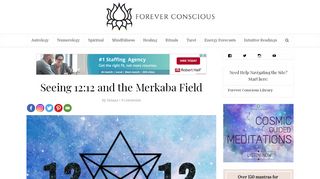 
                            6. Seeing 12:12 and the Merkaba Field - Forever Conscious