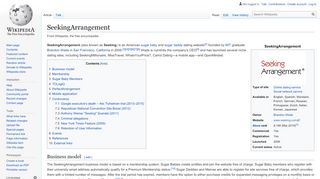 
                            9. SeekingArrangement - Wikipedia