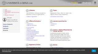 
                            9. segreteriaonline.unisi.it