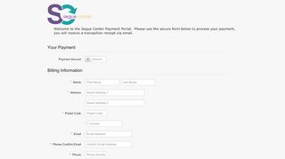 
                            5. Segue Center Payment Portal - goEmerchant