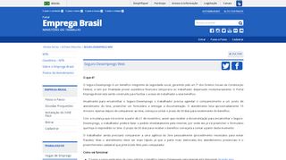 
                            8. Seguro-Desemprego Web – Portal Emprega Brasil