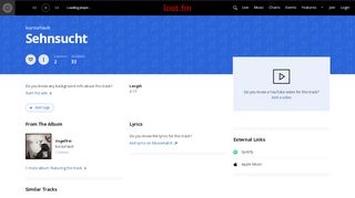 
                            10. Sehnsucht — kurzurlaub | Last.fm