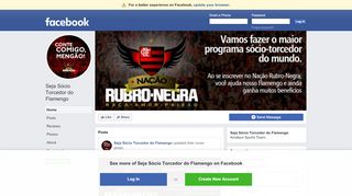 
                            7. Seja Sócio Torcedor do Flamengo - Home | Facebook