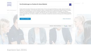 
                            3. Select a Country or Region - zeiss.de