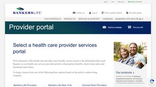 
                            10. Select a Health Care Provider from our Portal | Bankers Life