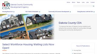 
                            8. Select Workforce Housing Waiting Lists Now Open! - Dakota County ...