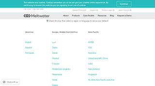 
                            5. Select your country — Meltwater