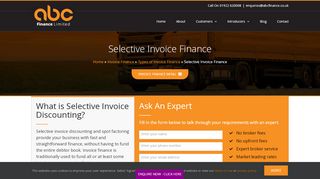 
                            3. Selective Invoice Discounting & Spot Factoring | ABC ...