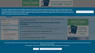 
                            3. Self-Assessment Study Program Frequently Asked Questions ...
