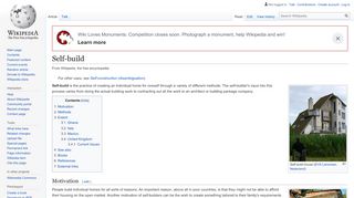 
                            7. Self-build - Wikipedia
