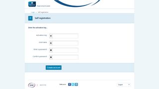 
                            9. Self registration - PSI Online