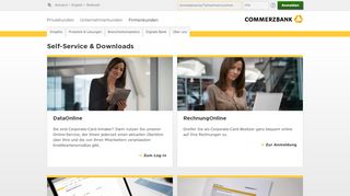 
                            2. Self-Service & Downloads | Services - Commerzbank