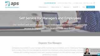 
                            4. Self Service for Managers and Employees | APS Payroll