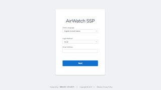 
                            9. Self-Service Portal - AirWatch