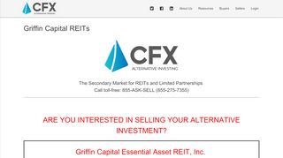 
                            6. Sell Griffin Capital REITs