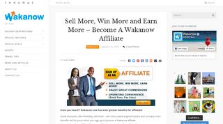 
                            4. Sell More, Win More and Earn More - Become A Wakanow ...