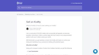 
                            5. Sell on Kraftly | Knowledgebase - KartRocket - Customized ...