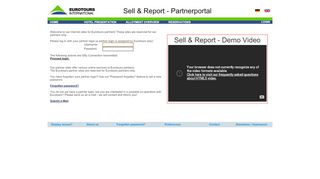 
                            2. Sell & Report - Partnerportal