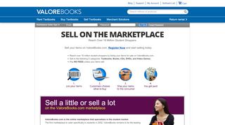 
                            4. Sell Textbooks | Online Marketplace - ValoreBooks