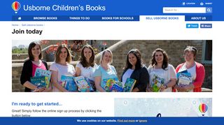 
                            6. Sell Usborne books: Join our team