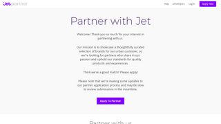 
                            1. Sell Your Products Online - Jet.com | Partners