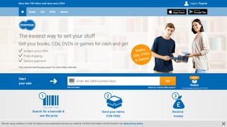 
                            6. Sell your stuff online for cash at momox – …