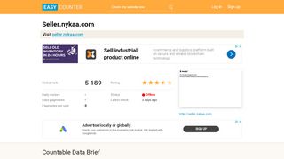 
                            3. Seller.nykaa.com - Easy Counter: Count web pages hits …