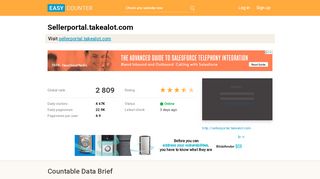 
                            4. Sellerportal.takealot.com: Seller Portal - Easy Counter