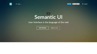 
                            4. Semantic UI